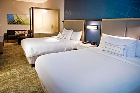 Suite with Two Queen Beds, Sofa Bed and Trundle Bed - Hearing Accessible