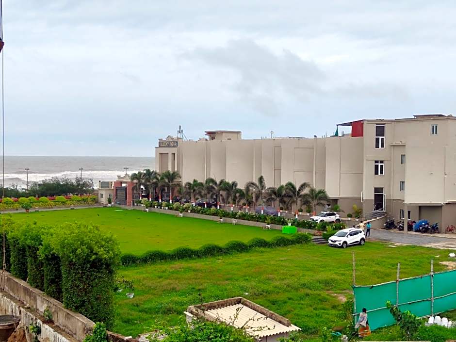Goroomgo Tapati Villa Sea View From Balcony Puri