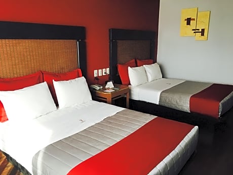 Two Double Beds