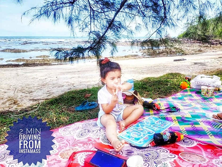 Entire House Best Desaru Beach & Bandar Penawar Homestay Waterpark Instamass