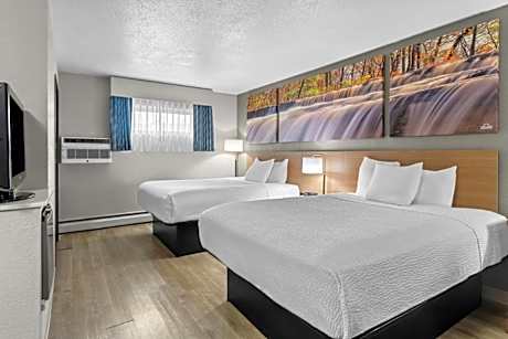 Deluxe Double Room with Two Double Beds - Non-Smoking