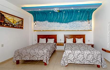 Deluxe Double Room with Two Double Beds