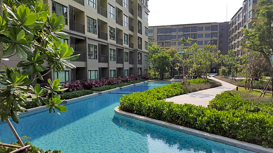 The Relaxing Room Pool Access at Rain Resort Condominium Cha Am- Hua Hin