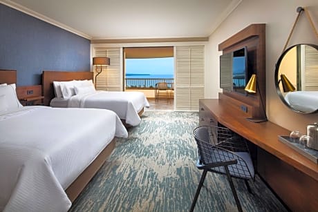 Premier Ocean, Guest room, 2 Queen, Ocean view, High floor