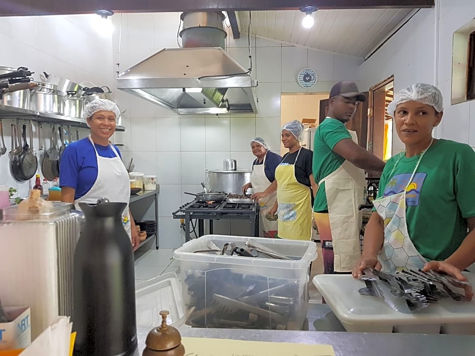 Pousada Praia das Ondas - Pe  na areia