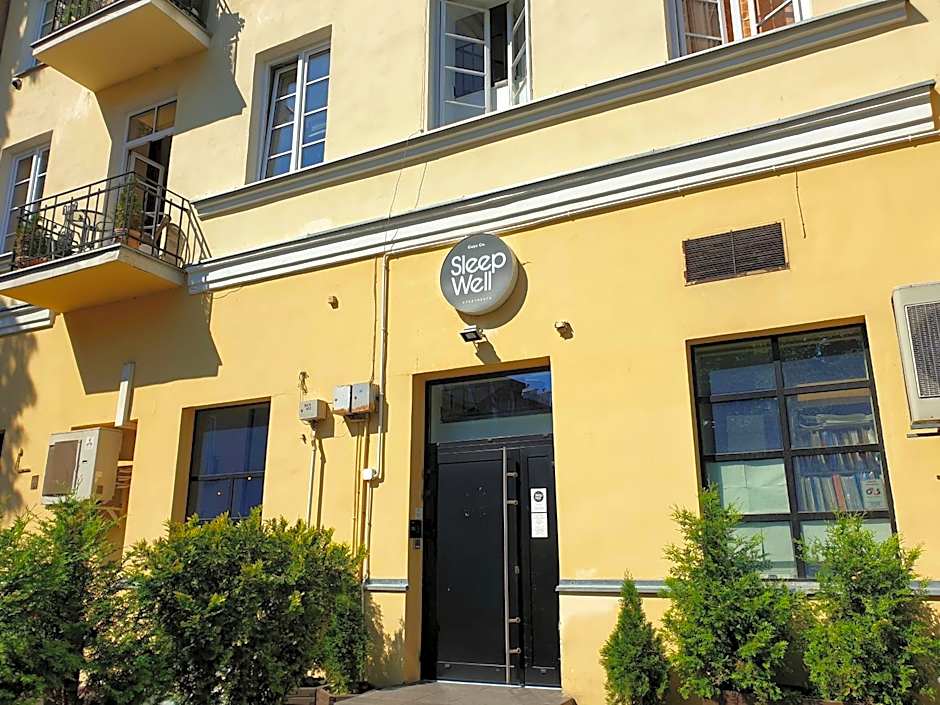 SLEEPWELL NOWY ŚWIAT - entrance from Ordynacka 14St, through the courtyard