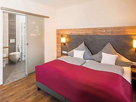 Doppelbett oder zwei Einzelbetten-Ensuite