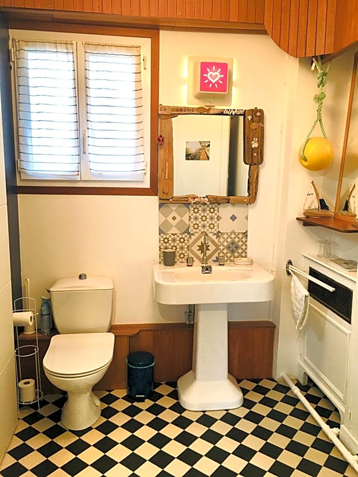 "La Cabine" atypique, vue mer à la VILLA PLEIN VENT