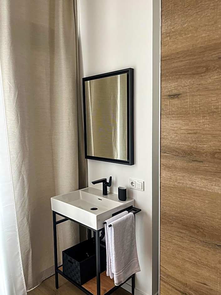 Glashaus mit 3 Gästezimmer