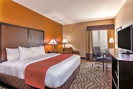 1 King Bed Mobility Accessible Room Non-Smoking