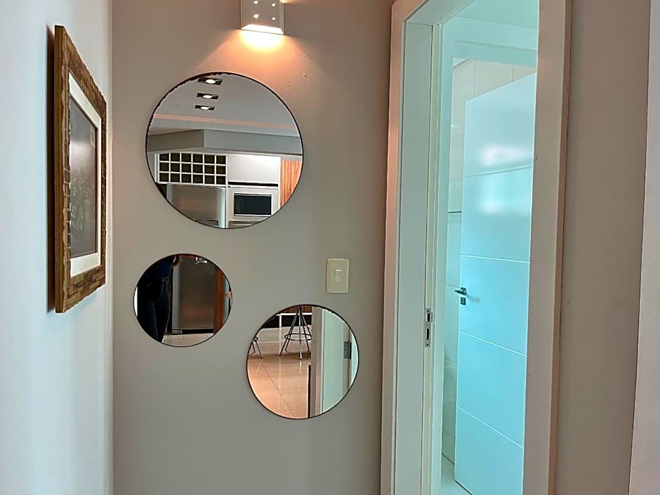 B931 Apto 3 quartos p/ 7 pessoas em Bombinhas SC