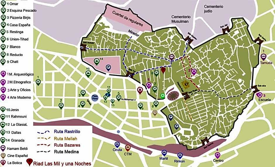 Riad Las Mil y una Noches 1 Tetuan