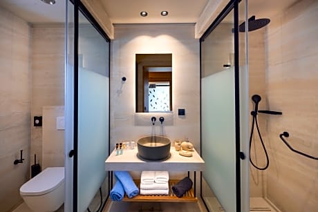 Superior Double Room Semibasement with Privat Pool