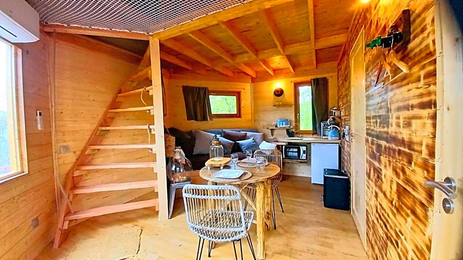 Nid'en'Ô cabanes et spa Lot et Dordogne