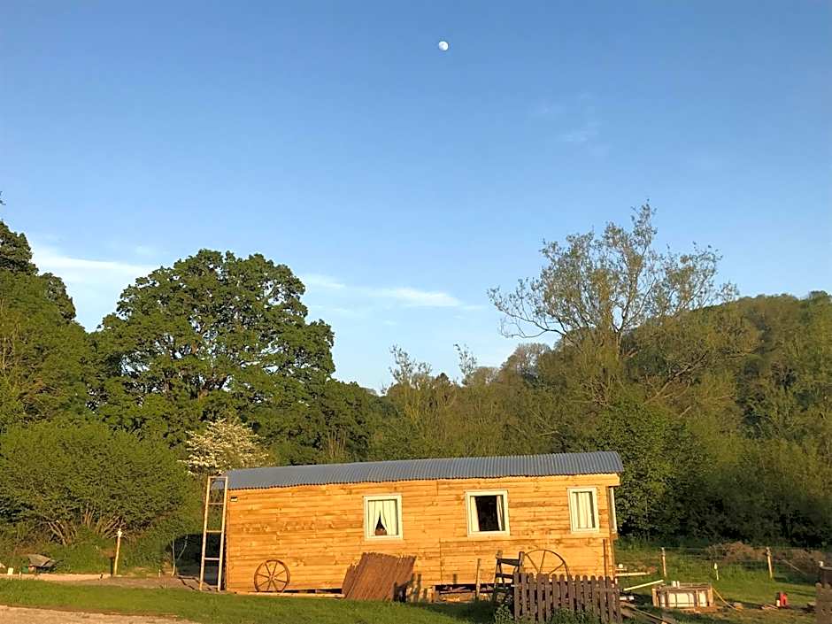 Shepherds Huts Ham Hill, 2 double beds, Bathroom, Lounge, Diner, Kitchen, LOVE dogs & Cats Looking out to lake and by Ham Hill Country Park plus parking for large vehicles available also great deals on workers long term This is the place to relax and BBQ