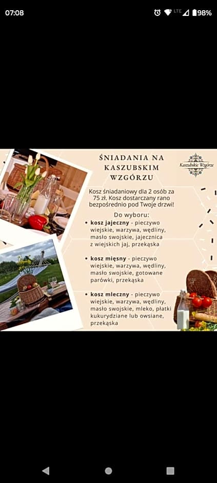 Kaszubskie Wzgórze - Całoroczne Domki Drewniane