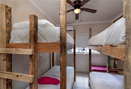Single Bed in Male Dormitory Room hostel 