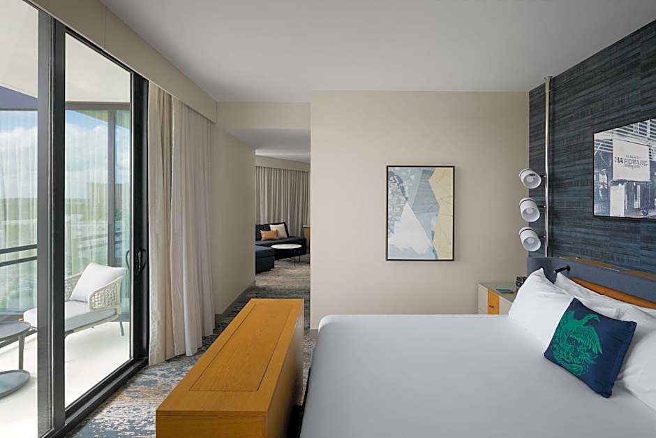 Photo 1 of 11 of Junior 1 Bedroom 1 King Bed with Sofabed Suite, Corner, City View, Balcony