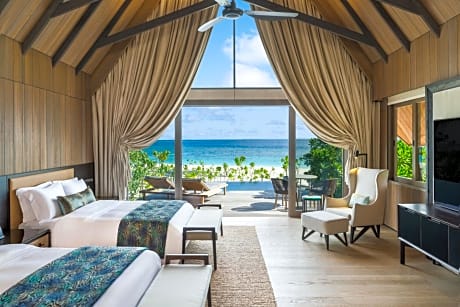 2 Bedroom Beach Suite with Pool, Suite, Ocean view, Beach front