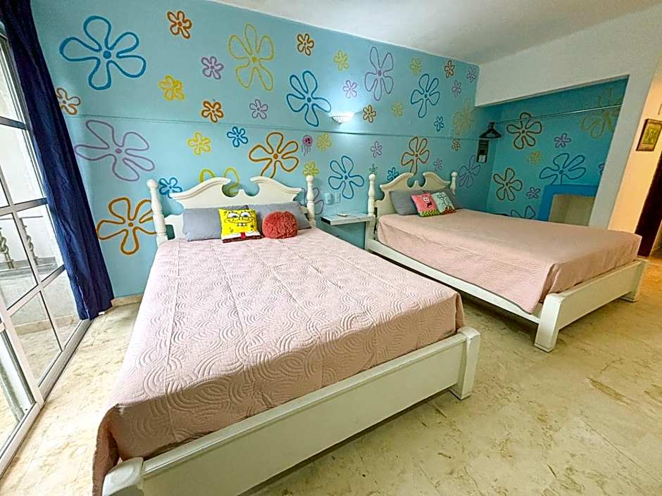 Sleep in a pineapple under the sea