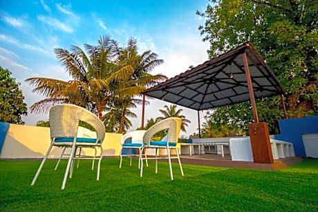 A plush and serene  3BHK pool villa in nashik.