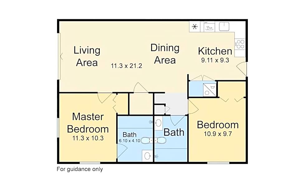 5 stars Peaceful Condo - 7 min walk to the beach