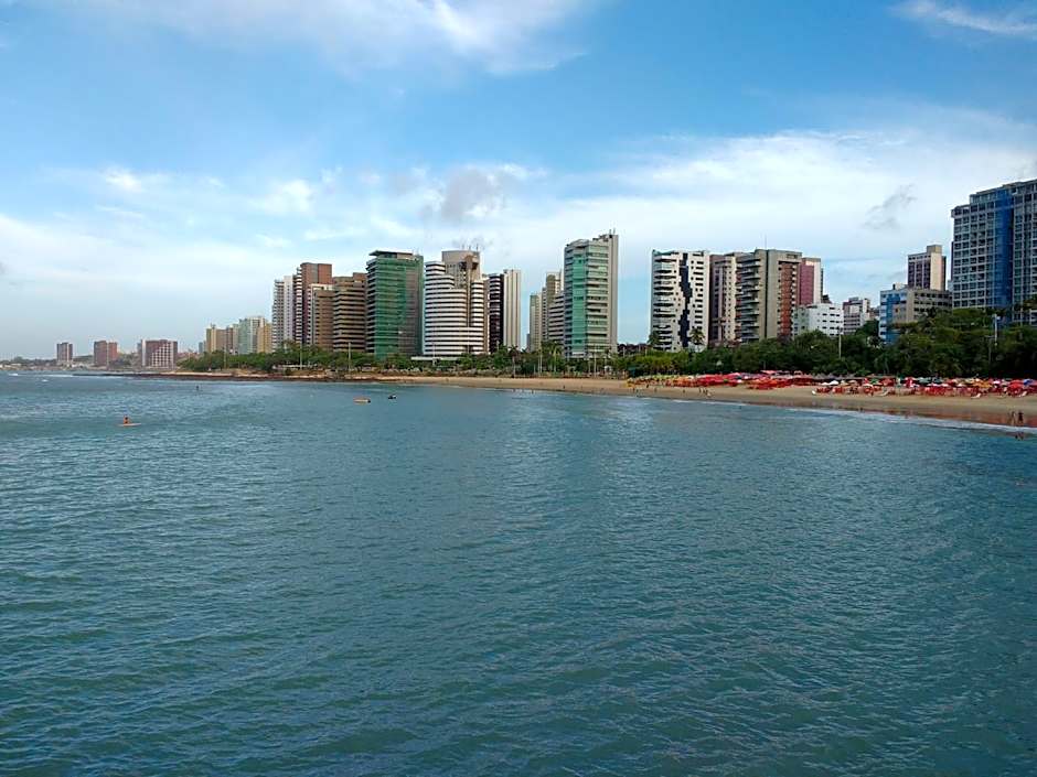 Apt. Em hotel na Av. Beira Mar em Fortaleza