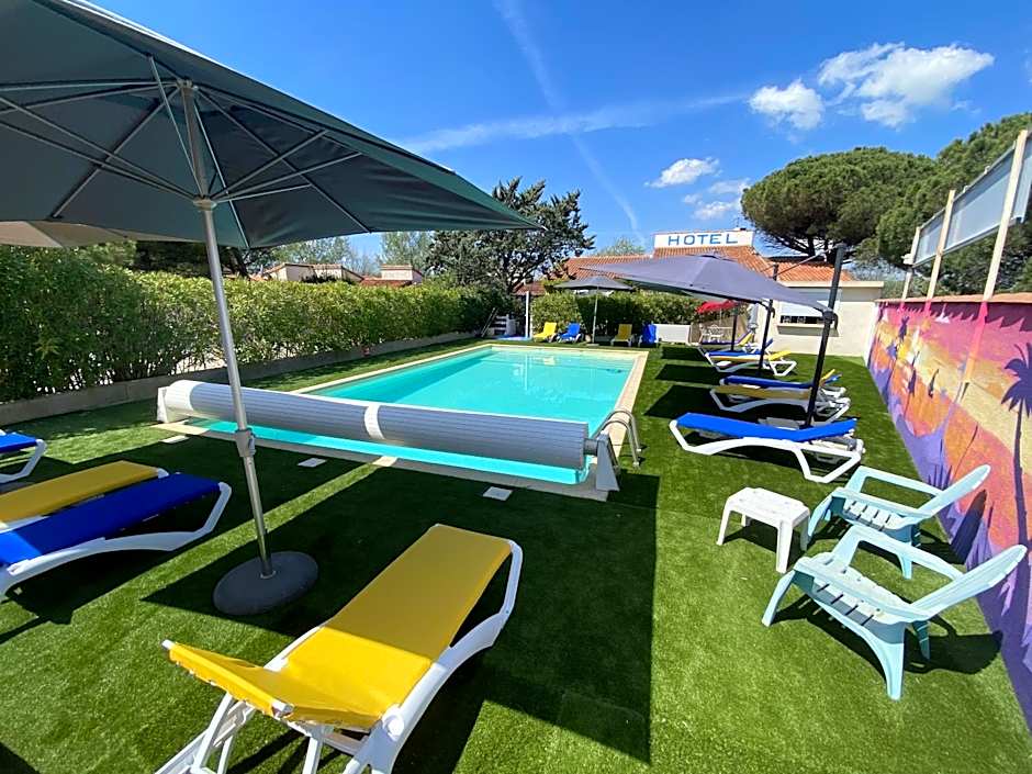 Hotel Des 4 Vents "Esprit Camargue" Parking Privé securisé