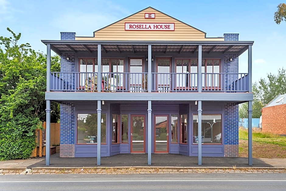 Blue Rosella on Piper