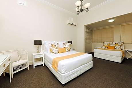 Family Room with Shared Bathroom