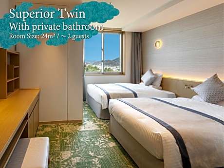 Superior Twin (With Private Bath)