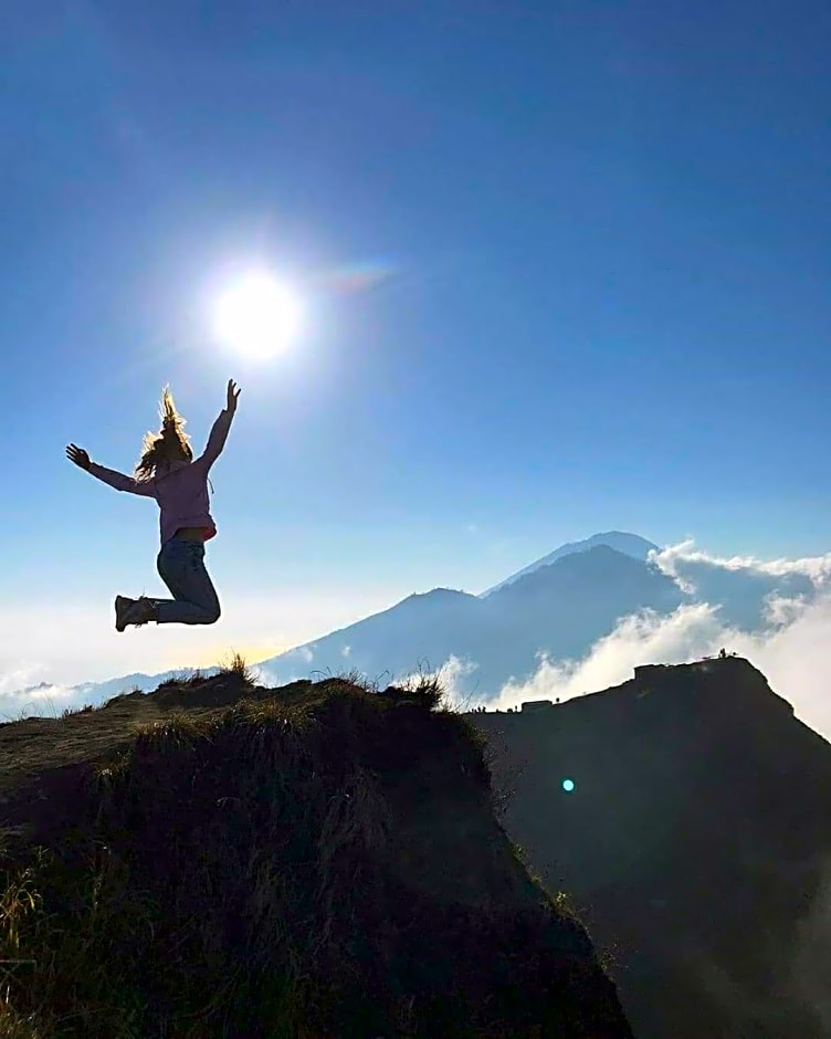 Batur lake view