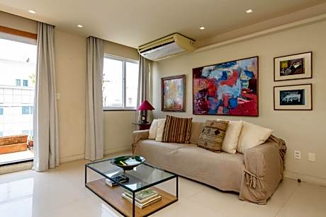 Varanda vista mar Copacabana