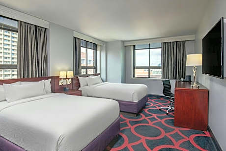 Corner Double Room with Two Double Beds