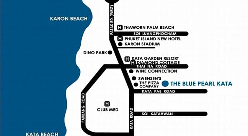 The Blue Pearl Kata Hotel