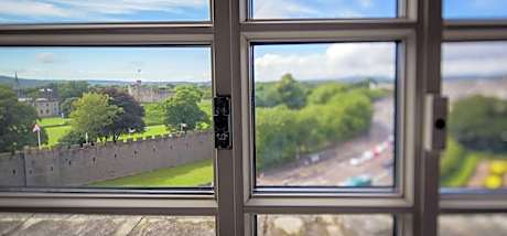 Deluxe Double Room with Two Double Beds and Castle View