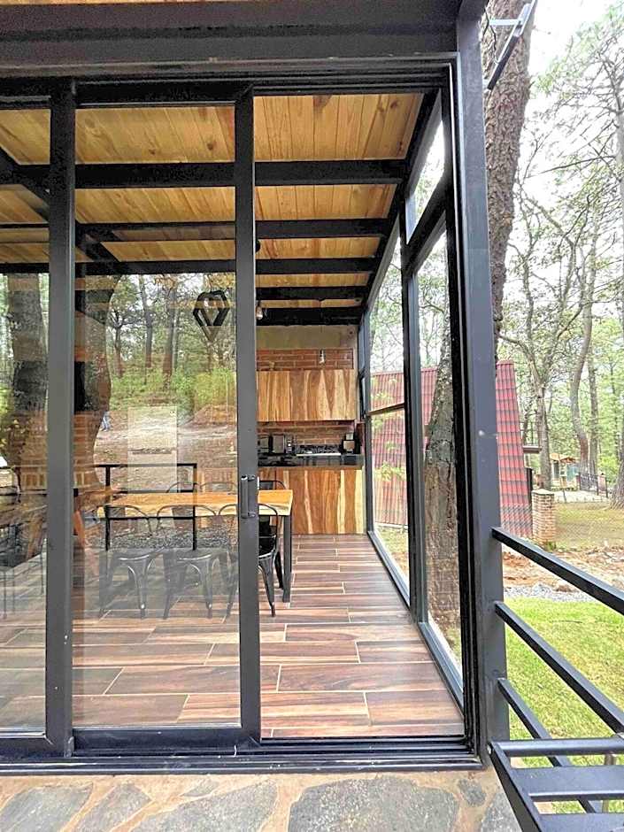 Hermosa Cabaña Inmersa en el Bosque de Tapalpa