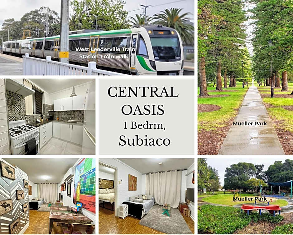 Central Subiaco Oasis 1 Bedroom Unit