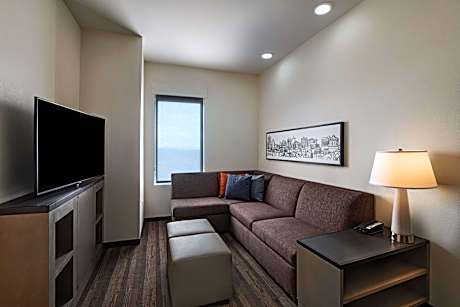 One-Bedroom King Suite with Sofa Bed and Kitchen