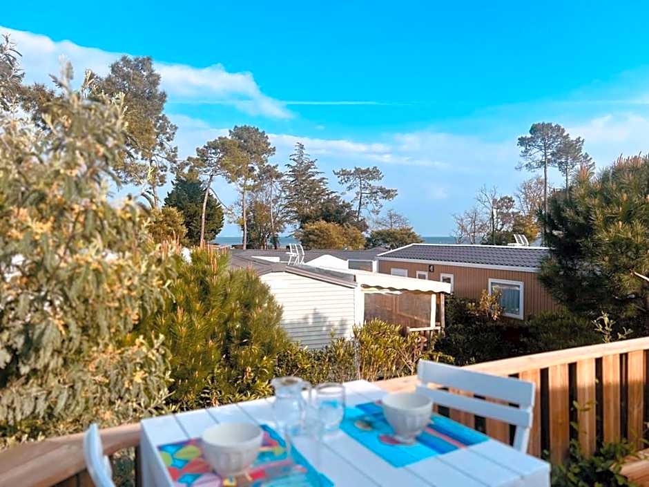 Vue bassin Arcachon mobil-home top 8 personnes by Vayny