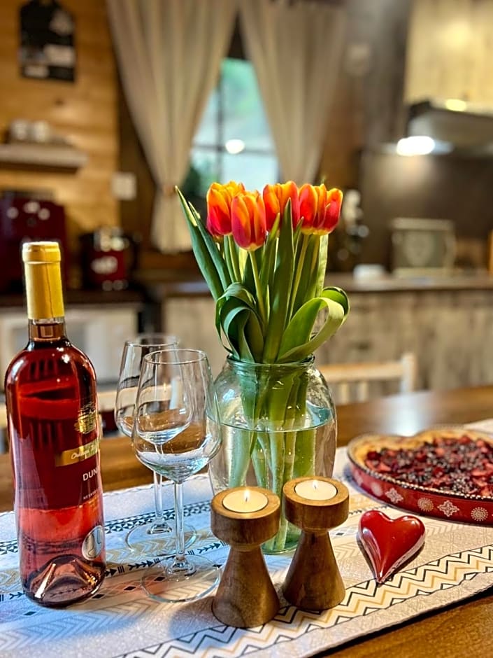 SOVIA WELLNESS CHATA s jacuzzi kaďou a saunou, Čingov