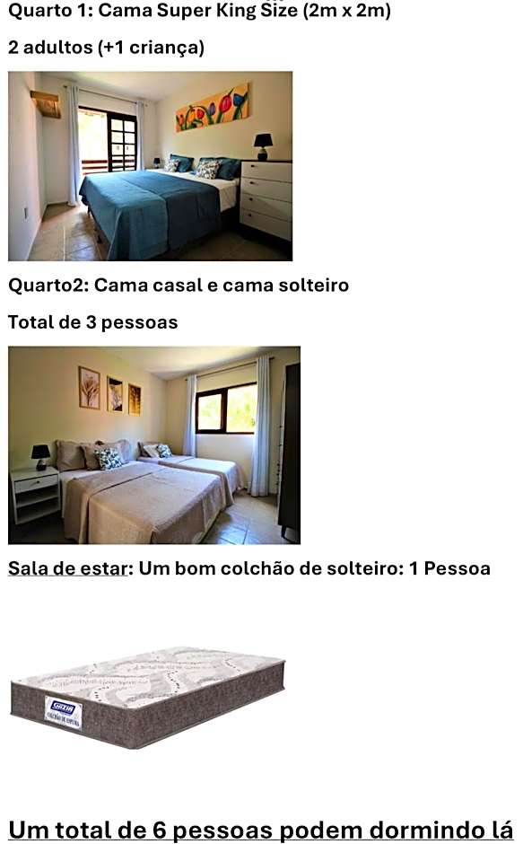 Triplex Tulipa - Praia da Pipa Centro