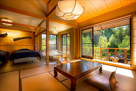 Family Room with Mountain View