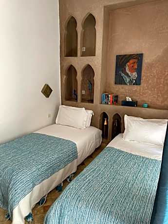 Blue Twin Room