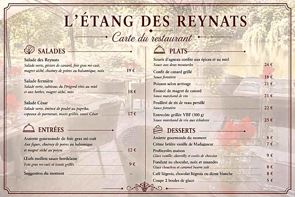 Hôtel Etang des Reynats