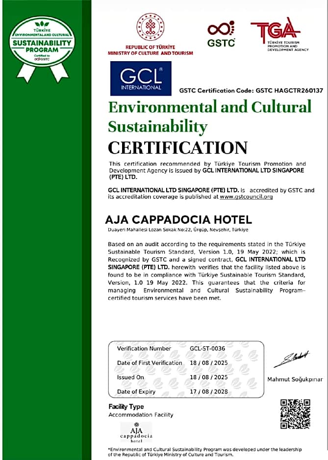 Aja Cappadocia Hotel - Special Class