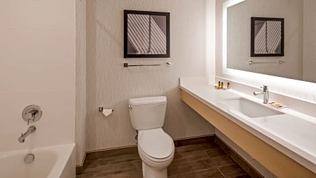 Accessible - 2 Queen, Mobility Accessible, Walk In Shower, Microwave And Refrigerator, Non-Smoking, 