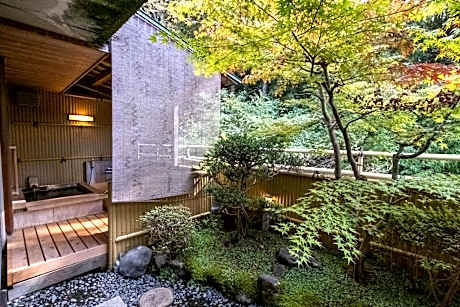 Japanese-Style Room with Open-Air Bath
