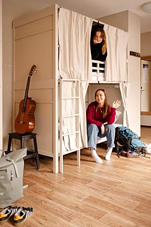 Bed in 6-Bed Female Dormitory Room