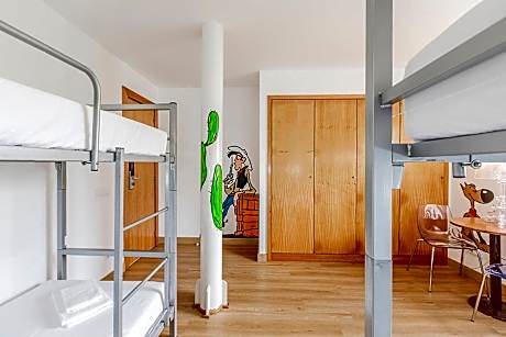 Family Room with Shared Bathroom